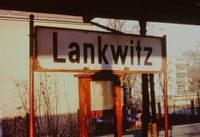 S-Bahnhof Lankwitz, Datum: 12.1983, ArchivNr. 45.7